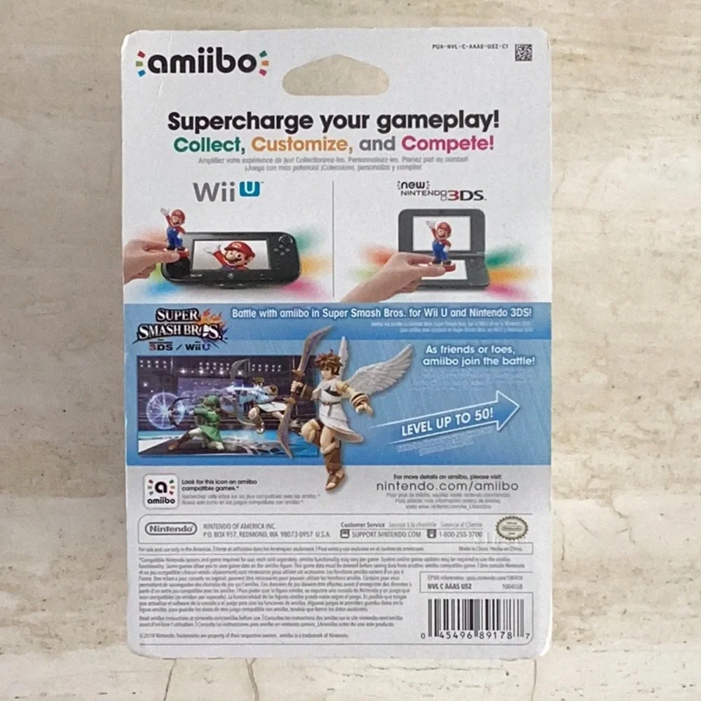 Pit Amiibo Super Smash Bros New In Box Nintendo